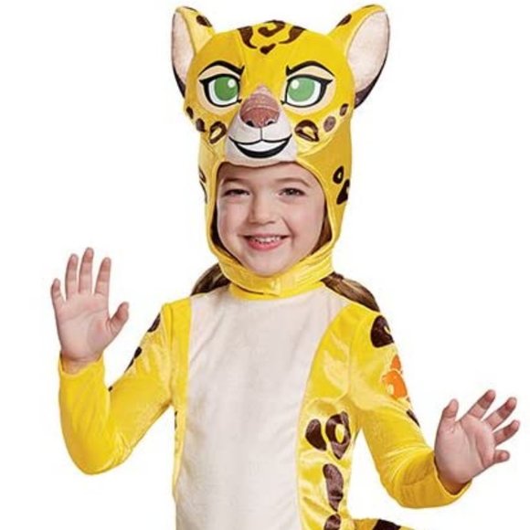 Junior Fuli Lion Guard Toddler Girls' Costume - Picture 1 of 2